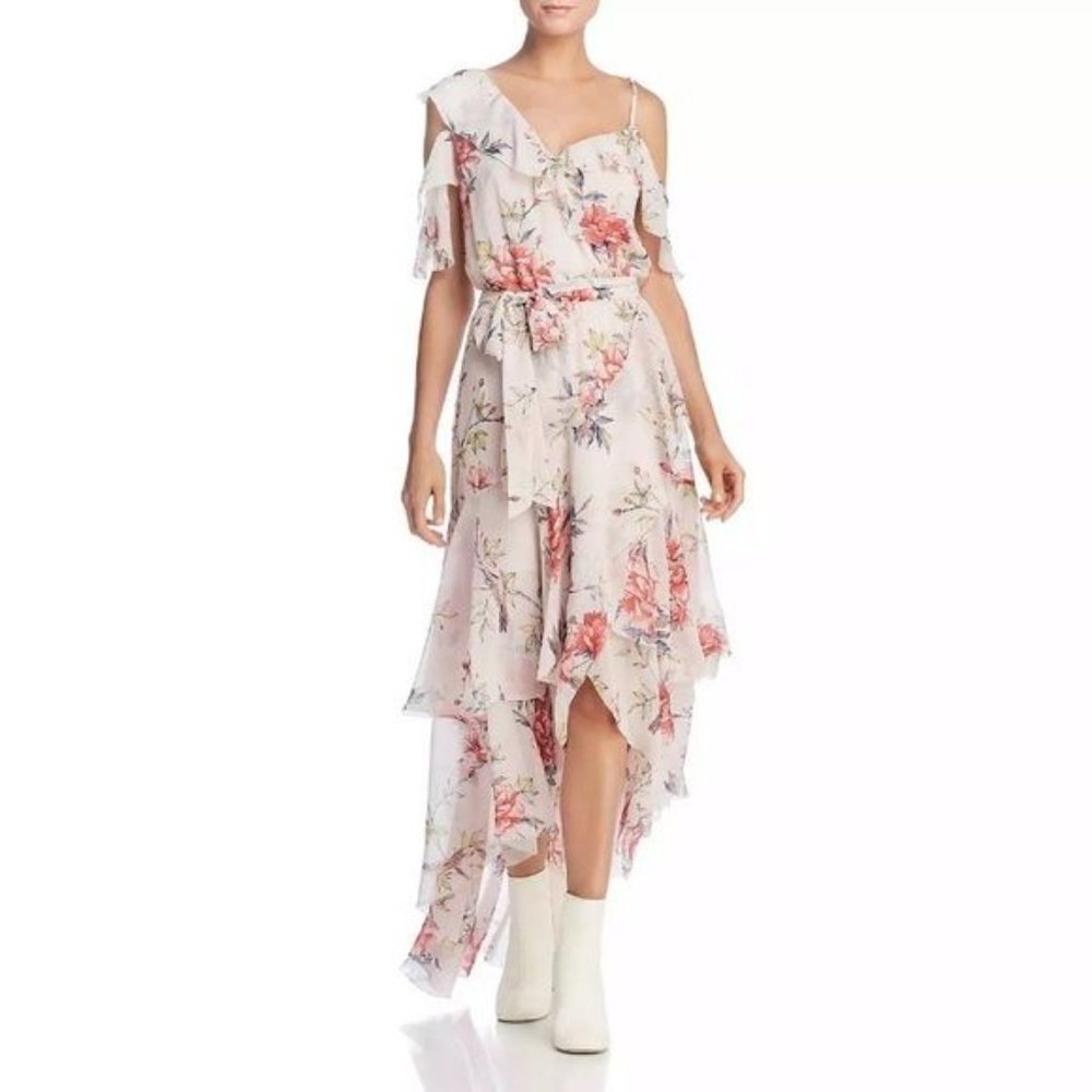 Joie Cristeta Silk Dress Rosewater Sz XS